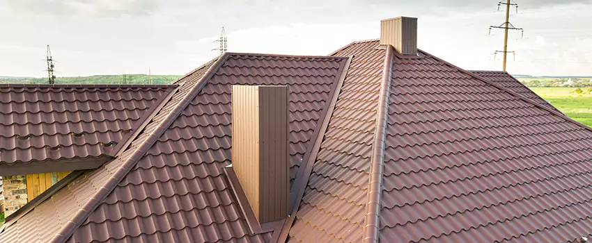 Residential Chimney Flashing Restoration in Burlington, KY