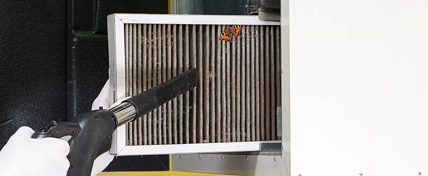 Clogged Air Duct Cleaning Process in Burlington, KY