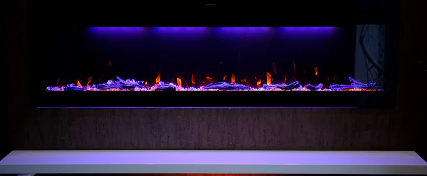 Dynamic Flame Color Fireplace Installation in Burlington, KY