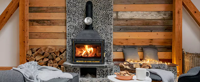 Thelin Hearth Products Direct Vent Gas Stove Fireplace Inspection in Burlington, Kentucky